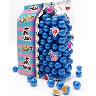 BOLAS DELUXE AZULES 1kg. 260 und.