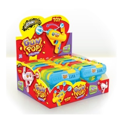 GUN POP Lollipop 12 uds
