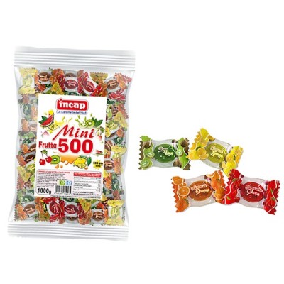 Caramelo MINI FRUTAS bolsa 1kg.