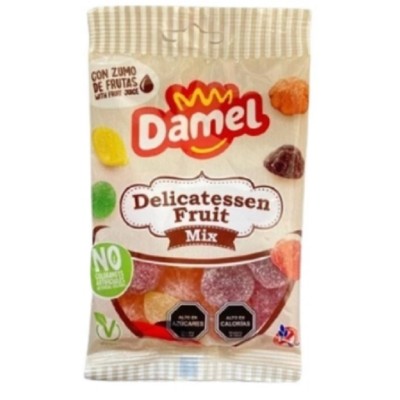FRUTA ITALIANA Damel bolsita de 80gr. caja de 12uds.