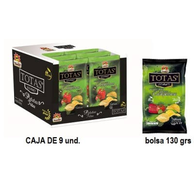 PATATA CAMPESINA TOSFRIT 9 bolsas de 130 grs