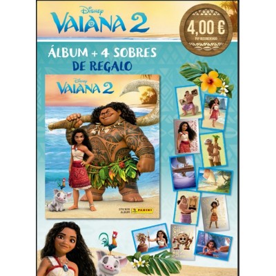 Album+4 Sobres VAIANA 2 panini