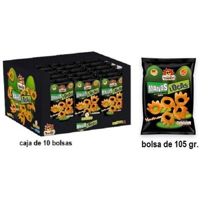 MANOS LOCAS TOSFRIT 10 uds de 105 grs