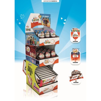 EXPOSITOR Bareca KINDER 54 und.