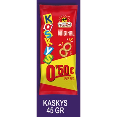KASKYS natural caja de 28 uds de 35 grs Tosfrit