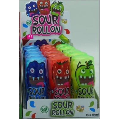 SOUR ROLLON Surtido 40 ml.x15 uds.