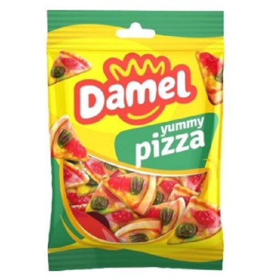 PIZZAS DAMEL bolsita de 80grs. caja de 12 uds.