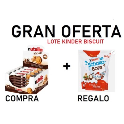 NUTELLA BISCUIT T-3  28 uds Precio 1 ud