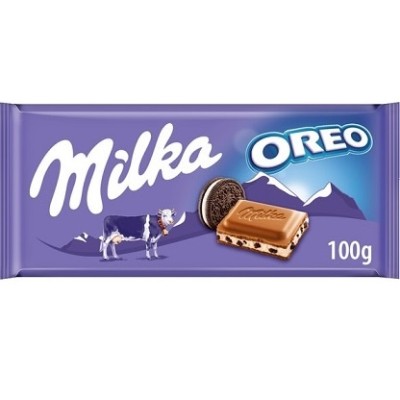 TABLETA Milka OREO 22 uds de 100 grs.(precio 1 ud)