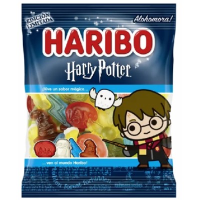 HARRY POTTER HARIBO bolsitas 80gr.caja de 18 bolsitas