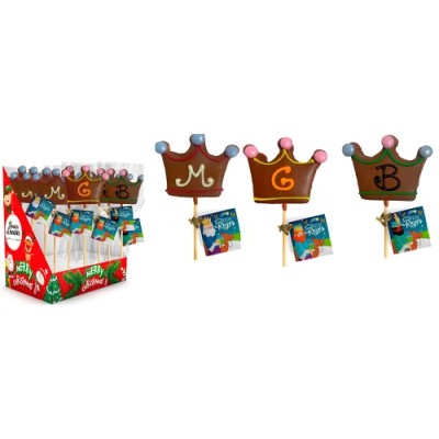 CORONA DE REYES choco 30gr.x 12uds., ref.-DH.650