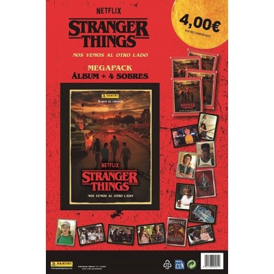 Album+4 Sobres STRANGER THINGS panini
