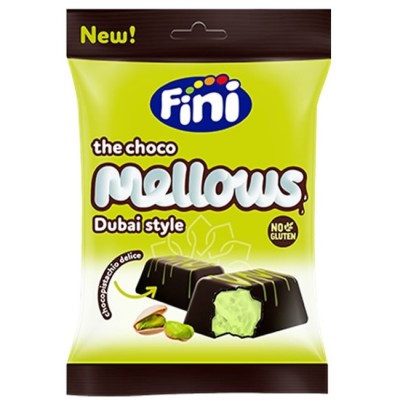 Bolsita fini CHOCO MELLOW DUBAI de 80 grs. caja 12 uds