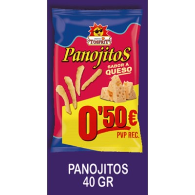 PANOJITOS caja de 26 uds de 40 grs de TOSFRIT