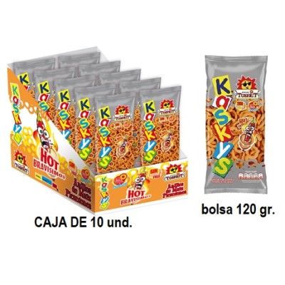 Kaskys BRAVOS TOSFRIT 12 uds de 120 grs